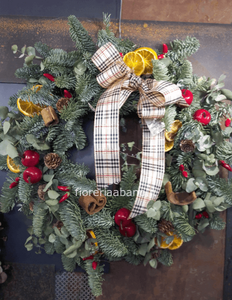 coroncina natalizia diam 40 cm